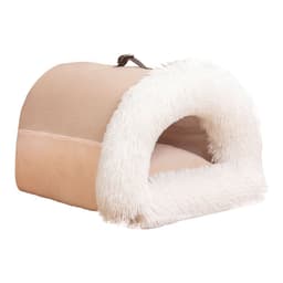 image-New Splice Portable Pet Nest Portable Autumn And Winter Warm Dog Nest Moisture-proof Long Fur Cat Nest Cross Border Pet Nest