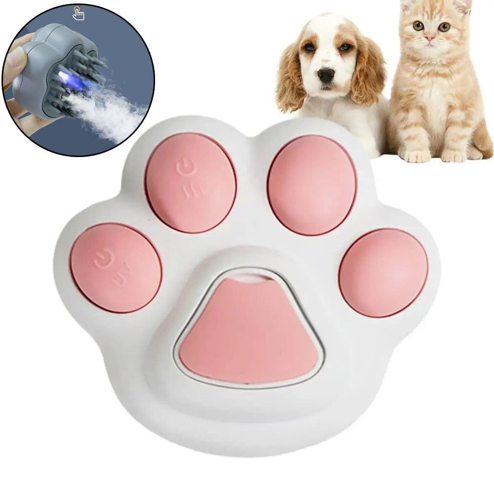 image-Pet Steam Hair Removal Comb Pet Steam Massage Comb Body Relax And Relieve Fatigue Loose Cat Hair Grooming Comb For Puppy Pet Products