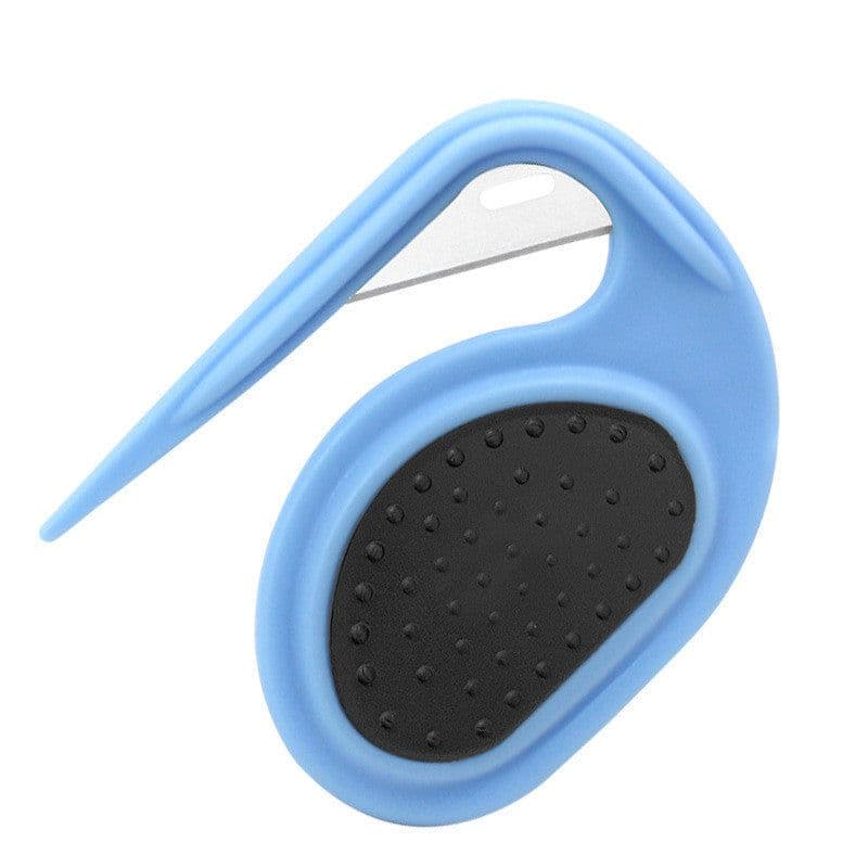 image-New Cat Dog Comb Pet Open Knot Comb Cat Puppy Hair Fur Shedding Grooming Trimmer Comb Blade Comb Cat Brush
