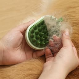 image-Soft Silicone Pets Hair Remover Comb Handheld Bath Shower Hair Shampoo Massage Brush For Dogs Cats Cleaning Tools Pet Products