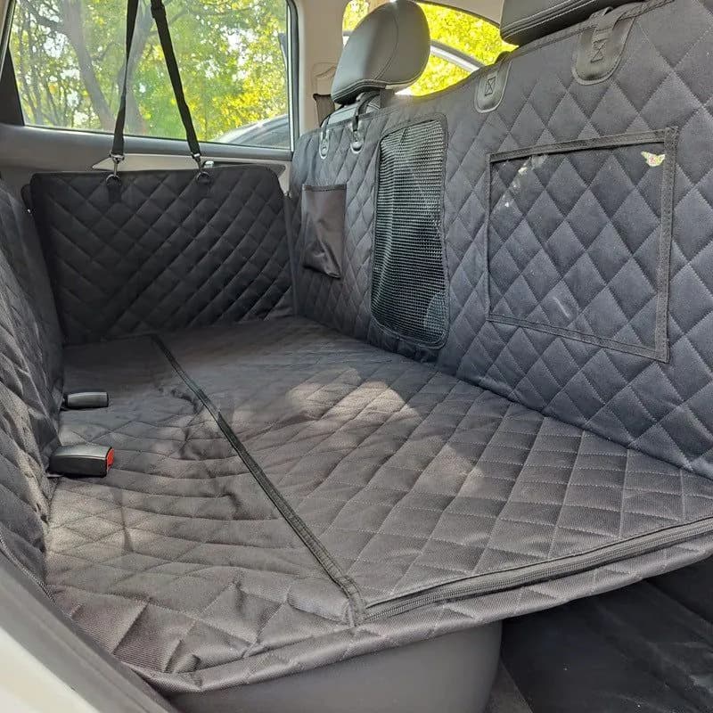 image-600D Oxford Cloth Waterproof Surrounded Lengthened Load Bearing Car Pet Mat
