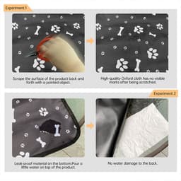 image-Pet Car Waterproof Oxford Cloth Urine Mat Front Passenger Seat Cover Dog Cat Sleeping Mat Car Back Row Anti Dirty Products Pet Products