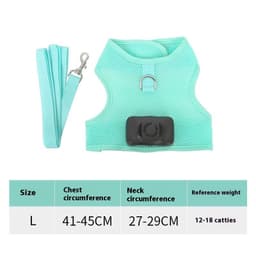 image-Pets Dog Vest Chest Strap Harness Air Conditioner Cooling And Breathable With Air Conditioner Pet Products