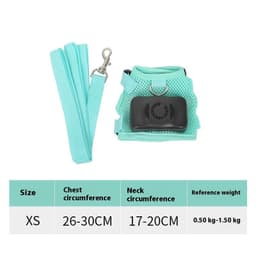 image-Pets Dog Vest Chest Strap Harness Air Conditioner Cooling And Breathable With Air Conditioner Pet Products