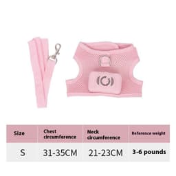 image-Pets Dog Vest Chest Strap Harness Air Conditioner Cooling And Breathable With Air Conditioner Pet Products