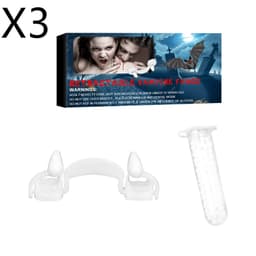 image-Halloween Vampire Dentures Halloween Retractable Vampire False Small Tiger Teeth Halloween Party DIY Cosplay Decorations