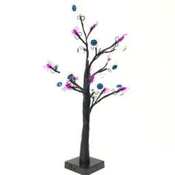 image-Halloween LED Ghost Eyeball Tree Light Halloween Decoration For Home Decor Desktop Spooky Desk Lamp Horror Night Lights Ornament