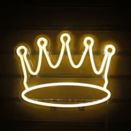 image-Hot Sale Internet Celebrity Atmosphere Luminous Crown Neon Light Ins Wind Decorative LED Lights Custom