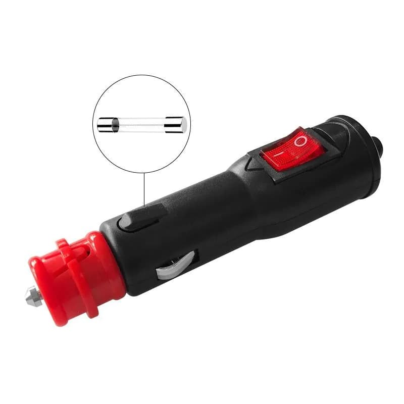 image-Pure Copper High Power 5A European Red Headband Cigarette Lighter
