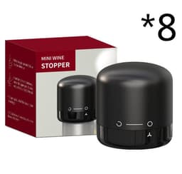image-Vacuum Red Wine Bottle Stopper Silicone Sealed Champagne Bottle Stopper Vacuum Retain Freshness Wine Plug Bar Tools