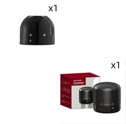 image-Vacuum Red Wine Bottle Stopper Silicone Sealed Champagne Bottle Stopper Vacuum Retain Freshness Wine Plug Bar Tools