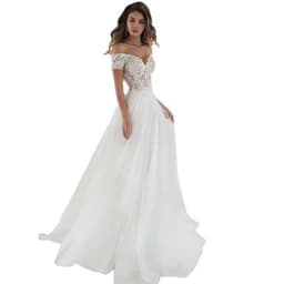 image-The New Lace Light Wedding Dress Is Elegant, Simple And Thin