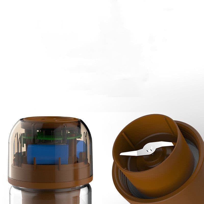 image-Freshly Ground Coffee Machine Automatic Home Drip Coffee Machine Office Travel Portable Coffee Cup 330ML Leak-proof
