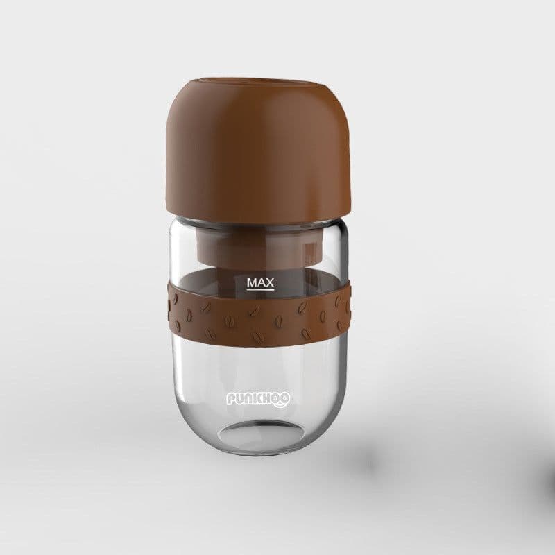 image-Freshly Ground Coffee Machine Automatic Home Drip Coffee Machine Office Travel Portable Coffee Cup 330ML Leak-proof