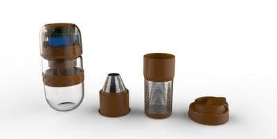 image-Freshly Ground Coffee Machine Automatic Home Drip Coffee Machine Office Travel Portable Coffee Cup 330ML Leak-proof