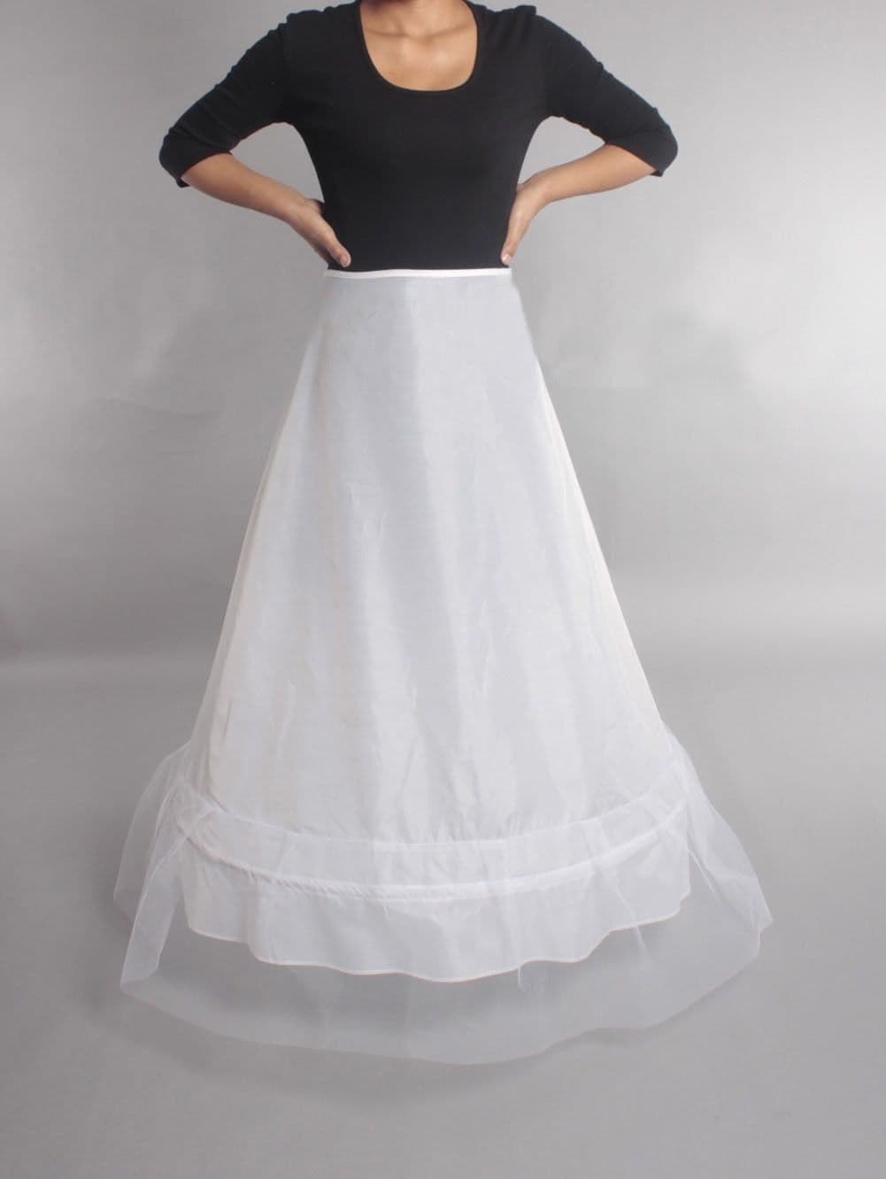 image-Mengsutang Regular Size New Arrival Wedding Petticoat Crinoline Slip Prom Underskirt Fancy Bridal Dress Hoop Slips