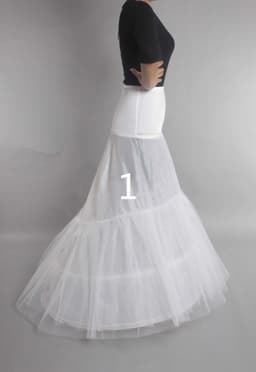 image-Mengsutang Regular Size New Arrival Wedding Petticoat Crinoline Slip Prom Underskirt Fancy Bridal Dress Hoop Slips