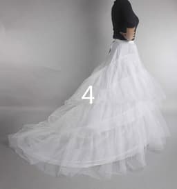 image-Mengsutang Regular Size New Arrival Wedding Petticoat Crinoline Slip Prom Underskirt Fancy Bridal Dress Hoop Slips