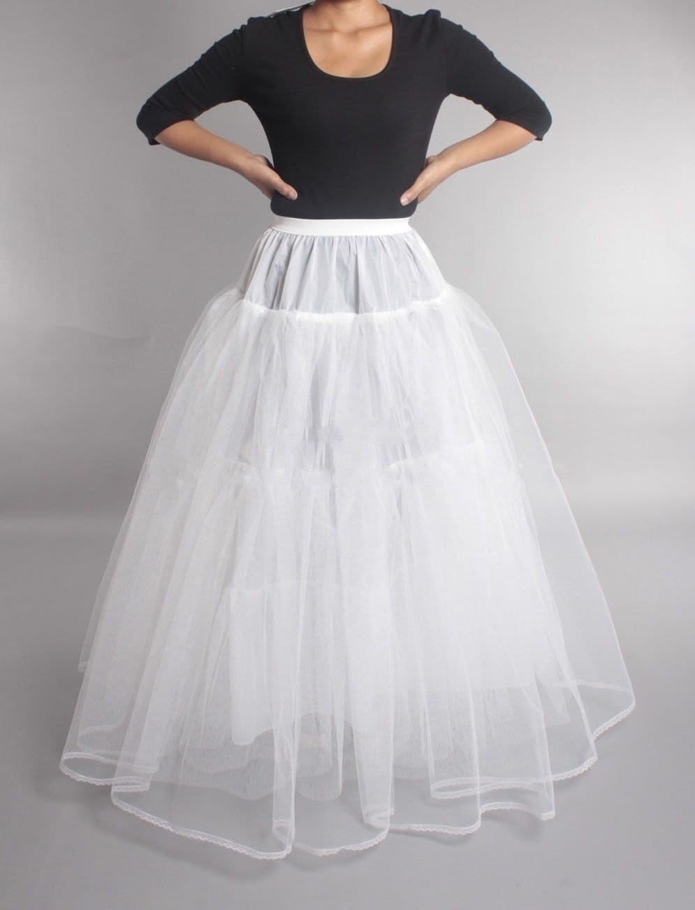 image-Mengsutang Regular Size New Arrival Wedding Petticoat Crinoline Slip Prom Underskirt Fancy Bridal Dress Hoop Slips
