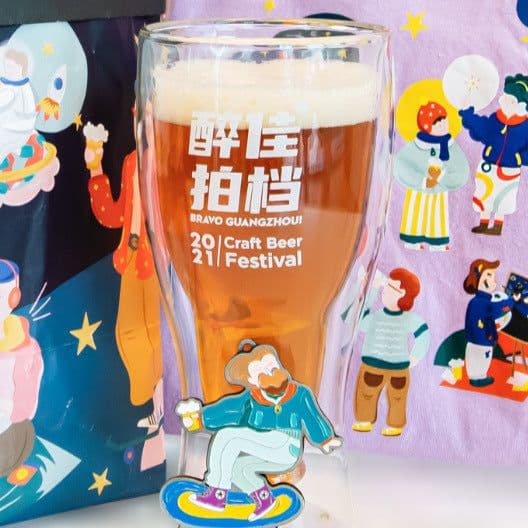 image-Creative Cocktail Wineglass Mug Double Wall Mugs Beer Wine Glasses Whiskey Champagne Glass