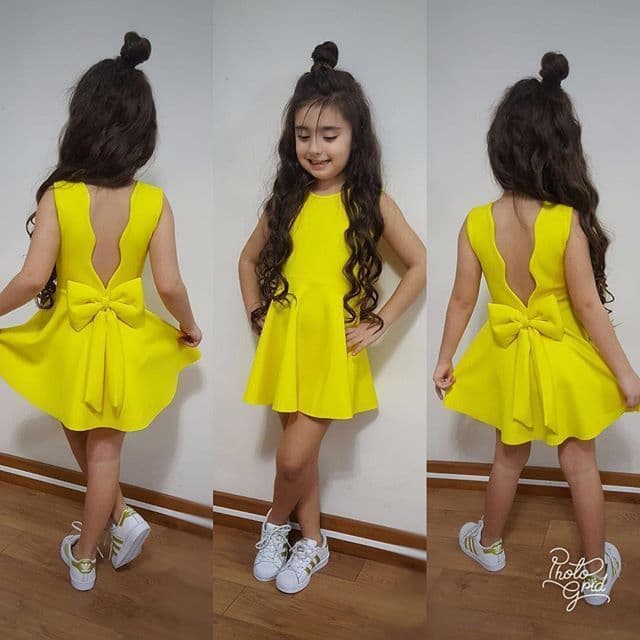 image-Children'S Clothing Summer Girls Sleeveless Halter Bow Girl Princess Dress Yp0265