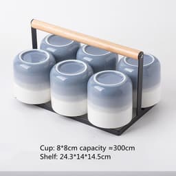 image-Nordic Household Cold Kettle Ceramic Large Capacity Cool Kettle Single Kettle High Temperature Resistant Cool White Kettle Large Teapot