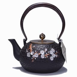 image-Particle Cast Iron Kettle Handmade Uncoated Kettle Kung Fu Tea Set