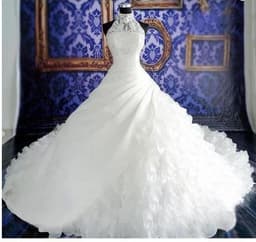 image-Wedding Dress Wholesale, Wedding High-end Wedding Dress With Big Tail