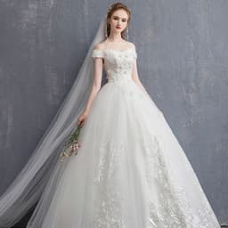 image-One-shoulder Bride Was Thin, High-waisted, Pregnant Women, Simple And Small, Tailed