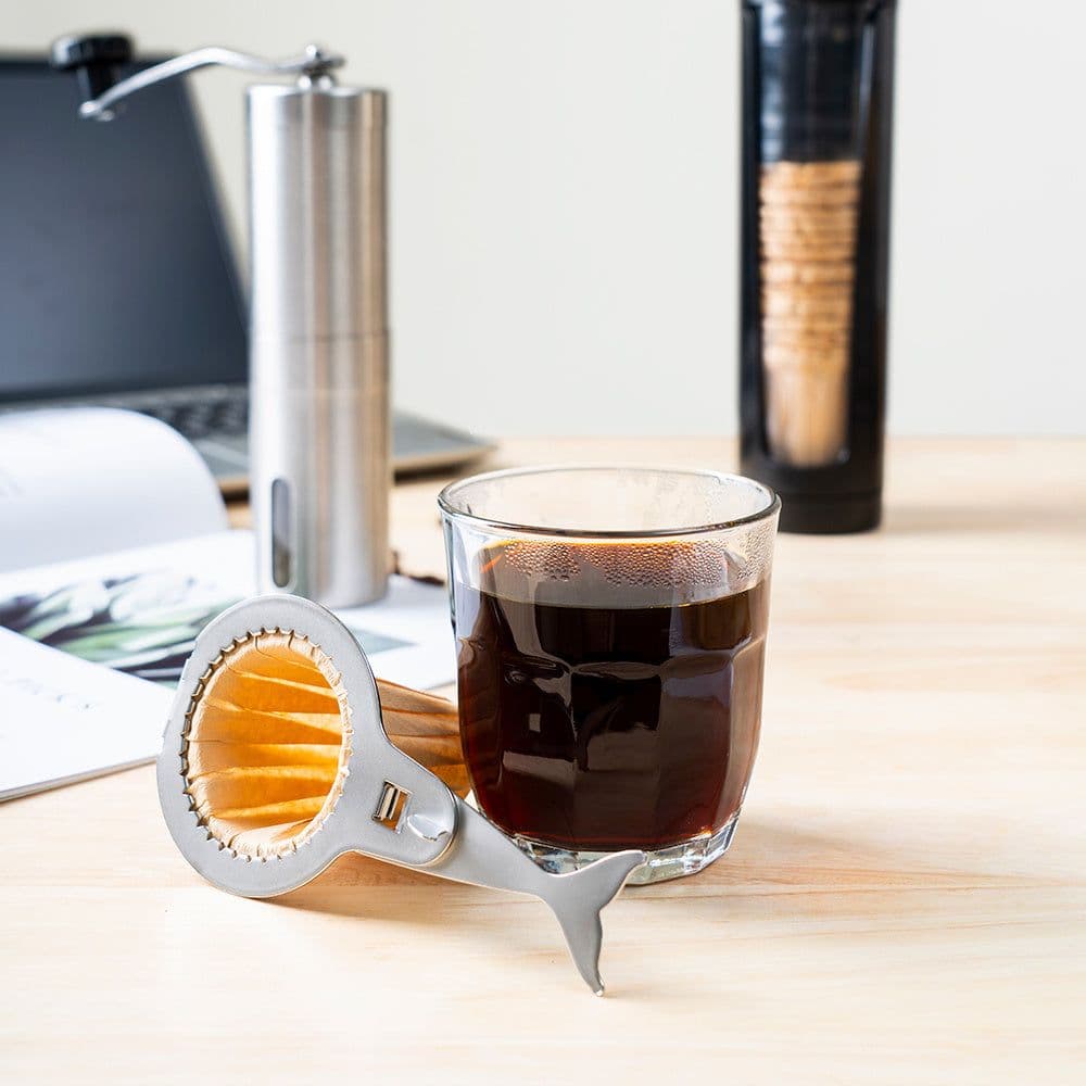 image-Grain Set Stainless Steel Coffee Machine
