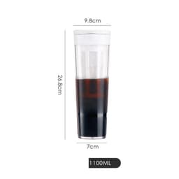 image-Cold Brew Coffee Maker Refrigerator Sealed Tea Separator