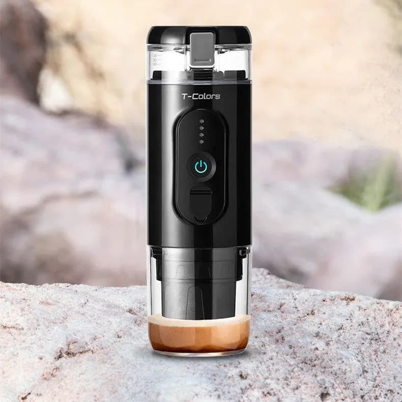 image-Wireless Heating Electric Espresso Machine Portable For Charging