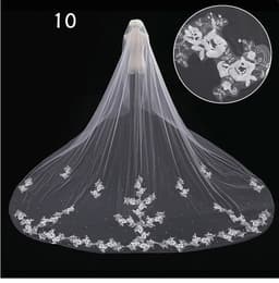 image-Bridal Wedding Dress Long Tail Luxury Super Fairy Wedding Veil