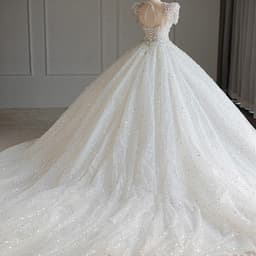 image-New Bridal Main Yarn Large Trailing Tail At Large Princess Senior Texture Small Out Of Doors Yarn