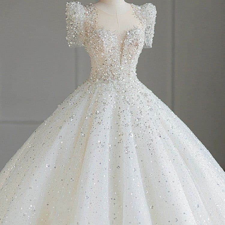 image-New Bridal Main Yarn Large Trailing Tail At Large Princess Senior Texture Small Out Of Doors Yarn
