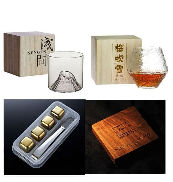 image-Glasses Sets With Ice Cube
