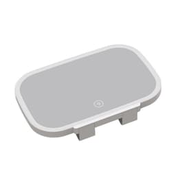 image-Car Portable Makeup LED Light Sun Visor Rearview Mirror Goddess Interior