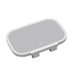 image-Car Portable Makeup LED Light Sun Visor Rearview Mirror Goddess Interior
