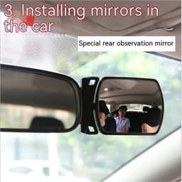 image-Wide Angle Widened Car Rearview Mirror