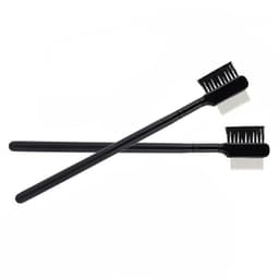 image-New Hot Selling High Quality Steel Eyebrow Eyelash Dual-Comb Extension Brush Metal Comb