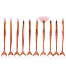 image-10 Mermaid Makeup Brushes Colorful Fish Scales Eye Brushes Beauty Tools