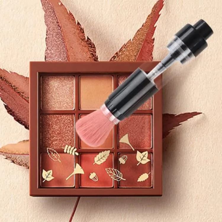 image-Powder Cosmetic Brush Beauty Tools Are Portable