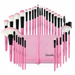image-32Pcs Makeup Brushes Pouch Set Blending Powder Puff Professional Cosmetics Tools