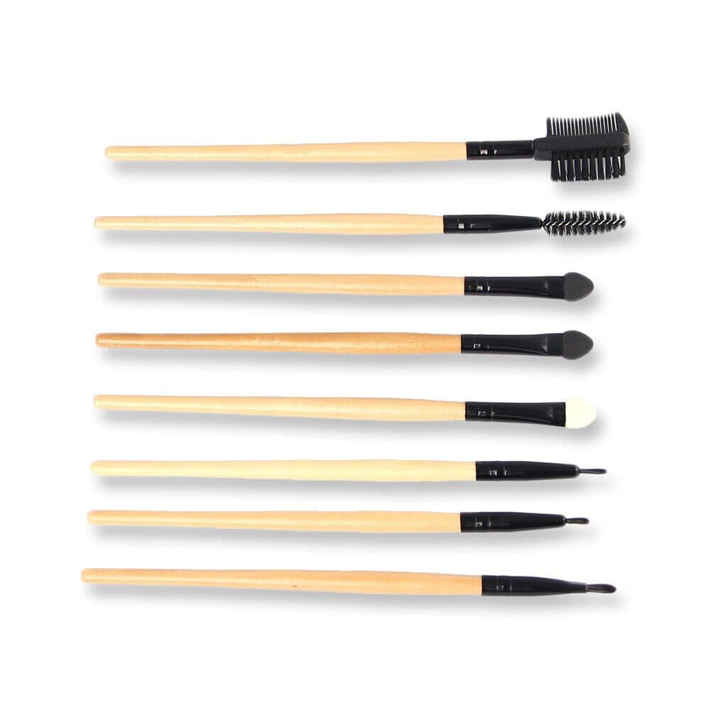 image-32Pcs Makeup Brushes Pouch Set Blending Powder Puff Professional Cosmetics Tools