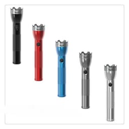 image-Stainless Steel Attack Head Cover For Micron Flashlight With Lens