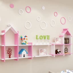 image-Children's Bookshelf Wall Shelf