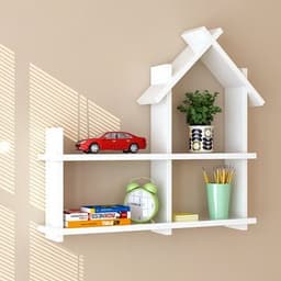 image-Children's Bookshelf Wall Shelf
