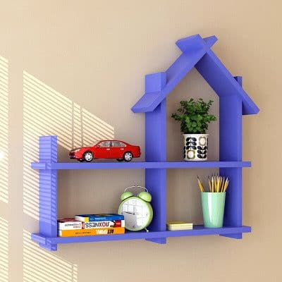 image-Children's Bookshelf Wall Shelf