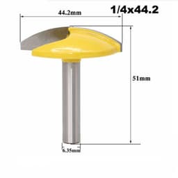 image-Thin flat-bottomed knife Belly board knife Woodworking milling cutter Foreign trade export