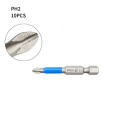 image-Anti-Slip Bit Strong Magnetic Single-Head Phillips Pozi Electric Wind Bit Screwdriver Mouth Screwdriver Head Wind Cape Electric Bit